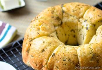 Step for Recipe - Buttery Pull-Apart Herb Monkey Bread