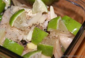 Step for Recipe - Quick Oil-free Ginger-Lime Pickle