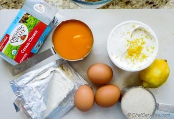 Step for Recipe - Mango Cheesecake
