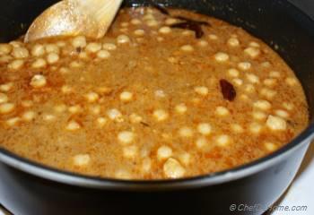Step for Recipe - Punjabi Chana Masala