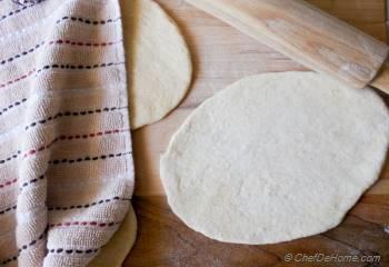 Step for Recipe - Homemade Indian Butter Naan