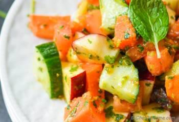 Step for Recipe - Indian Mint and Sweet Potato Salad | Vrat Ki Chatpati Pudina Shakarkandi Chaat