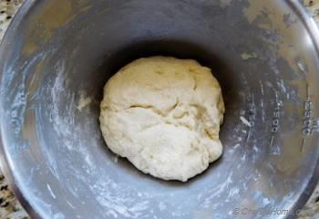 Step for Recipe - Homemade No Yeast Garlic Butter Naan