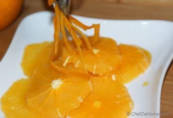 Step for Recipe - Orange Sauce with Fresh Oranges