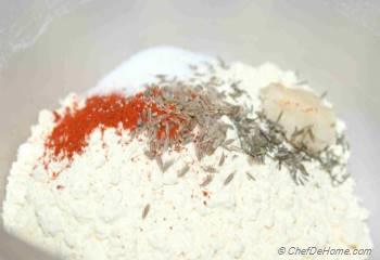 Step for Recipe - Crunchy Paneer Pakora