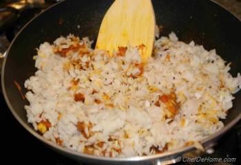 Step for Recipe - Poha - Rice Flakes Snack