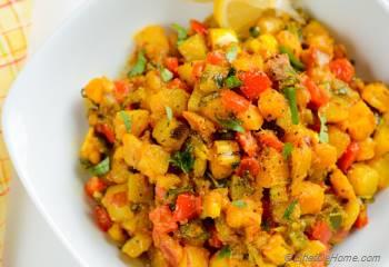 Step for Recipe - Potatoes, Squash and Poblano Curry Hash