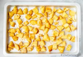 Step for Recipe - Crispy Baked Ranch Potato