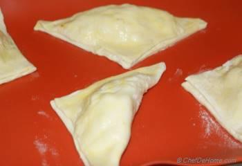 Step for Recipe - Savory Puff Pastry Turnovers