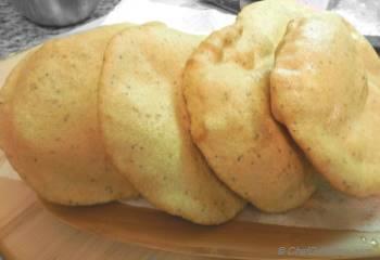 Step for Recipe - Semolina and Wheat Leavened Fried Bread