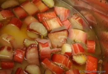 Step for Recipe - Rhubarb Orange Mocktail