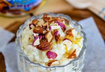 Step for Recipe - Egg-less Rice Pudding with Almonds