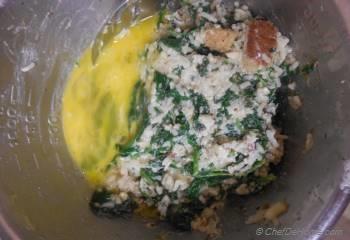 Step for Recipe - Spinach and Rice Meatless Burgers