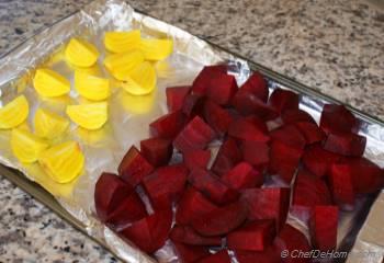 Step for Recipe - Roasted Beets with Goat Cheese
