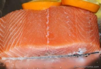 Step for Recipe - Salmon with Citrus and Thyme