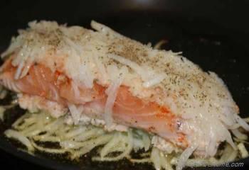 Step for Recipe - Salmon With Potato Hash