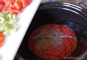 Step for Recipe - Crockpot Minestrone Soup with Pasta
