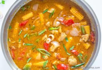 Step for Recipe - Easy Homemade Thai Red Curry