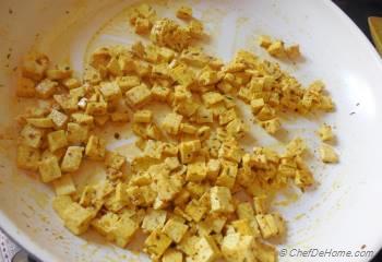 Step for Recipe - Vegan Tofu Egg Salad Wrap