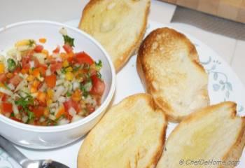 Step for Recipe - Bruschetta with Tomato and Sweet Peppers