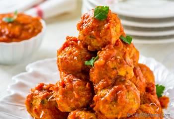 Step for Recipe - Baked Italian Turkey Meatballs