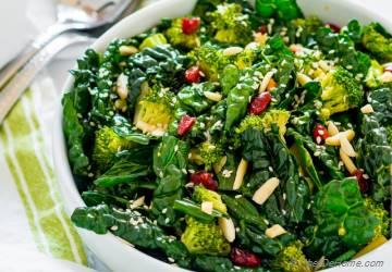 Emerald Kale Broccoli Salad 