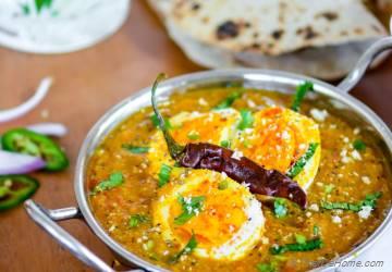 Easy Indian Kolhapuri Egg Curry