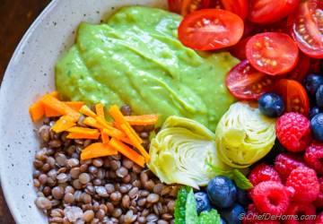 Healthy Summer Glow Lentil Salad