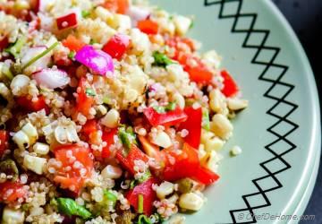 Quinoa And Roasted Corn Salad