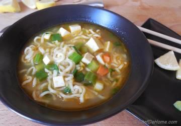 Ramen Noodles in Soup