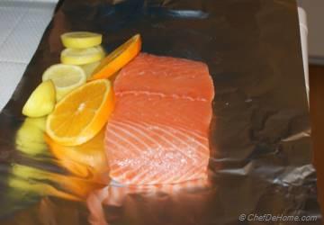 Salmon with Citrus and Thyme