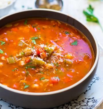 Vegetarian Cabbage Soup Recipe | ChefDeHome.com