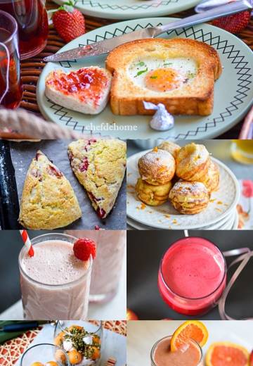 Sweet and Savory Mother's Day Brunch Recipes