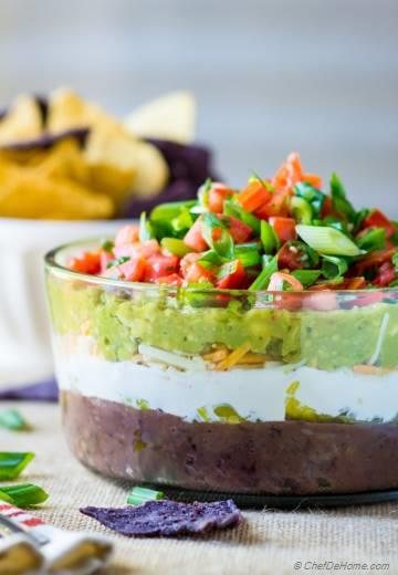 7 Layer Mexican Dip 
