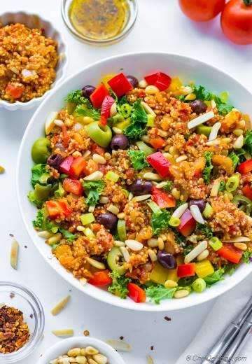 Ultimate Greek Quinoa Salad