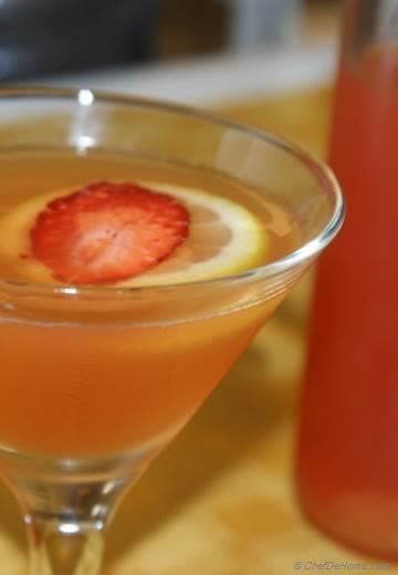 Rhubarb Orange Mocktail