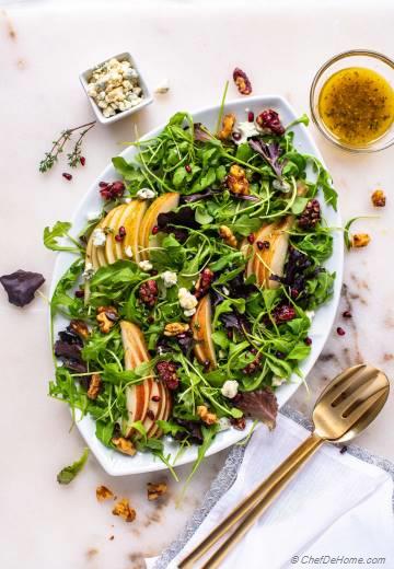 Arugula Pear Salad