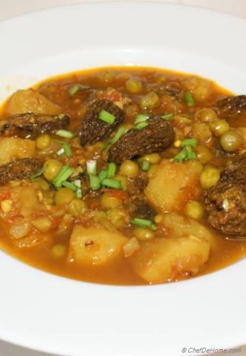 Morel Mushroom Curry