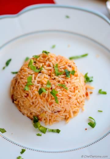 Spanish Tomato Rice with Smoked Chipotle