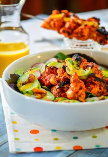 Indian Tandoori Chicken Salad
