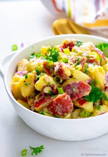 German Potato Salad Recipe | ChefDeHome.com
