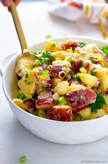 Potluck Potato Salad Recipes - Potato Salad Recipe Ideas | ChefDeHome.com