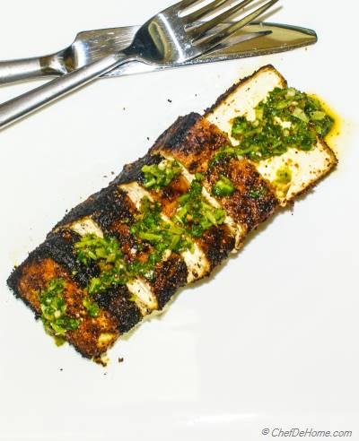 Smoked Paprika Rubbed Grilled Tofu