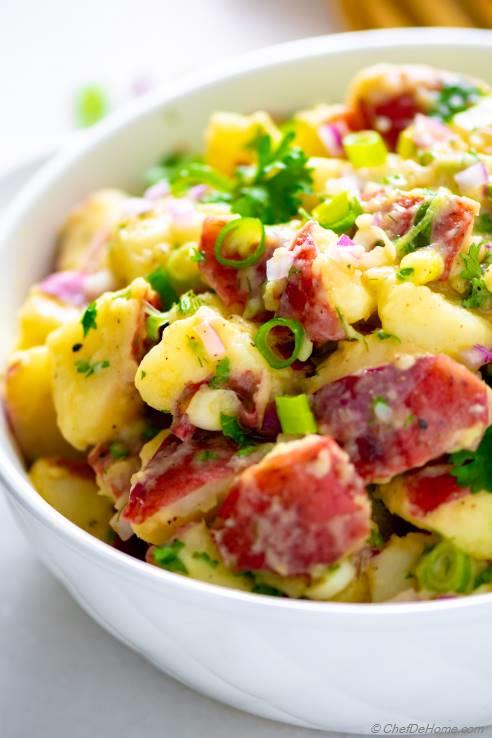 German Potato Salad Recipe | ChefDeHome.com