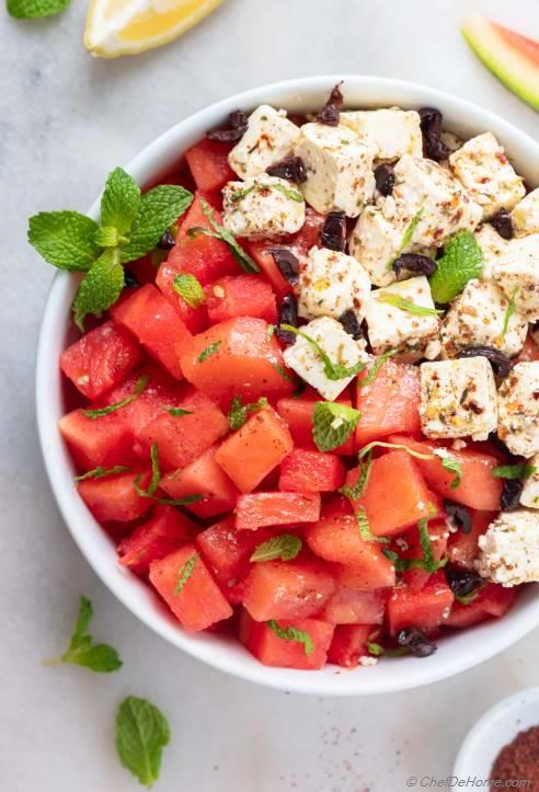 watermelon-feta-salad-recipe-chefdehome