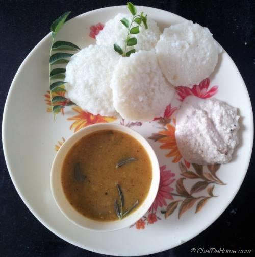 Authentic Rava Idli