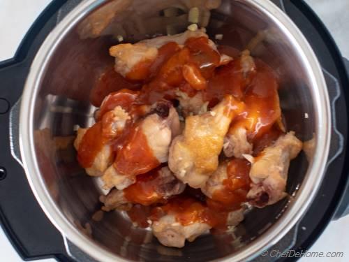 Instant pot wings online without trivet