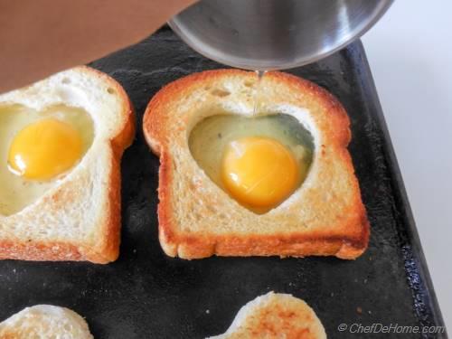 Sweetheart Sunny Side up Egg Mold. Serve Your Sweetheart a 