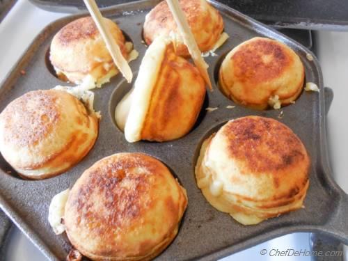 Commercial Chef Danish Aebleskiver 7 Cake Pan CHCI4105, Color