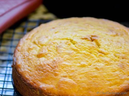 Mango Mousse Cake - A Baking Journey
